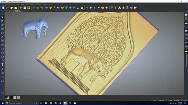 Описание Autodesk ArtCAM