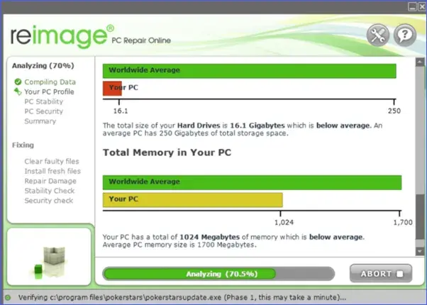 Описание Reimage PC Repair