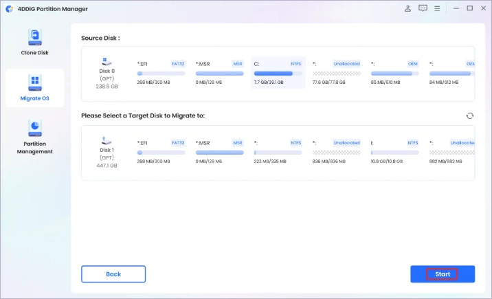 4DDiG Partition Manager