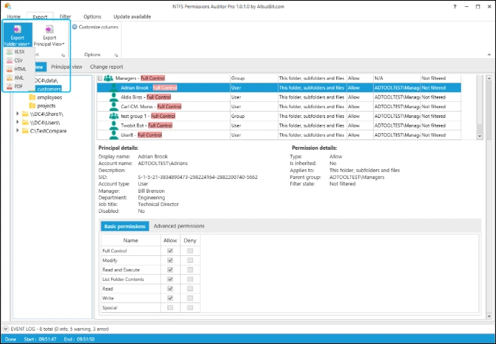AlbusBit NTFS