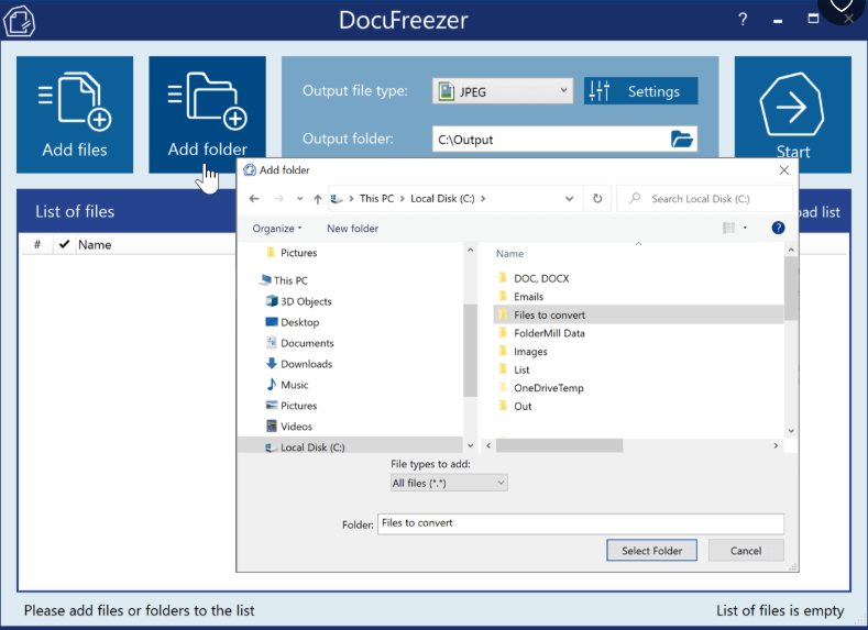 DocuFreezer