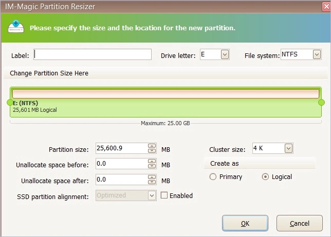IM-Magic Partition Resizer