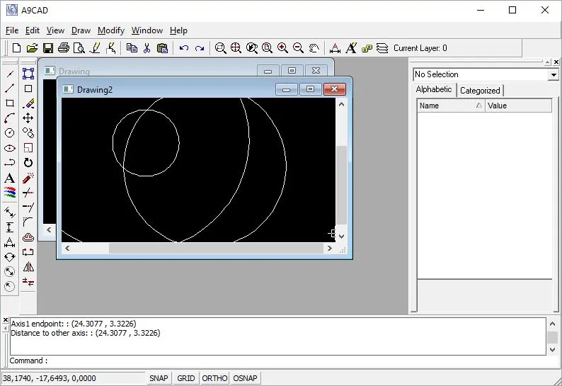 Интерфейс A9CAD