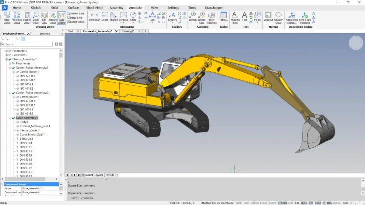 Интерфейс Autodesk Inventor