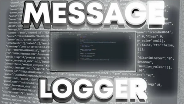 Интерфейс Better Message Logger Discord