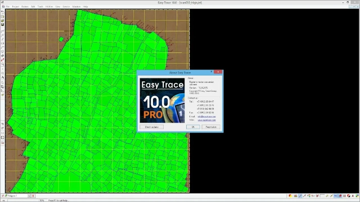 Интерфейс Easy Trace