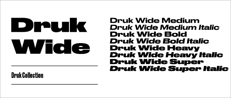 Интерфейс Иконка Druk Text Wide Medium