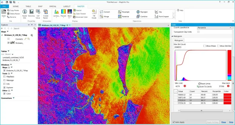 Интерфейс MapInfo