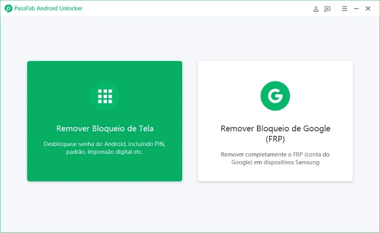 Интерфейс PassFab Android Unlocker