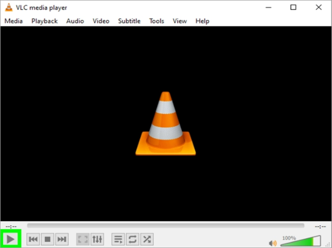 Интерфейс VLC Media Player