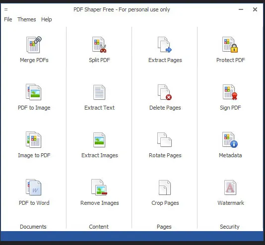 PDF Shaper