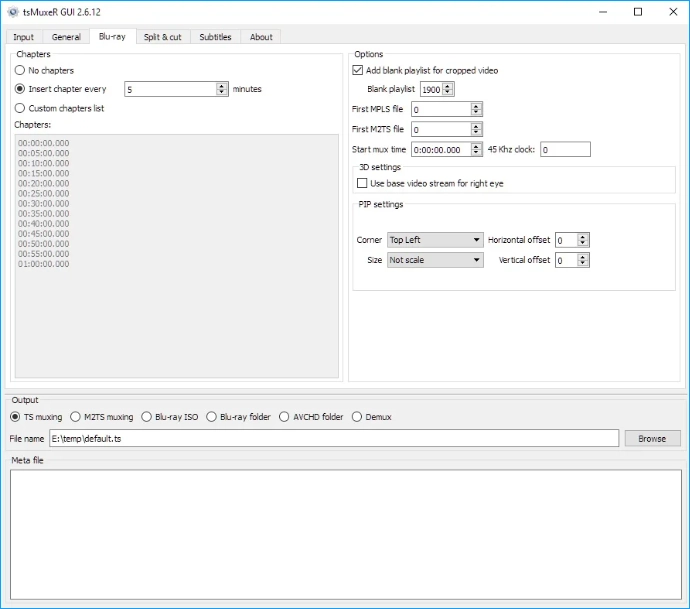 tsMuxer