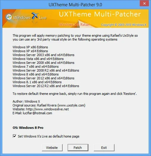 UXTheme Multi-Patcher